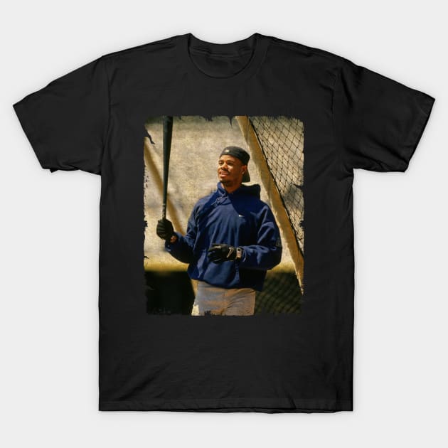 Ken Griffey Jr. in Seattle Mariners T-Shirt by PESTA PORA